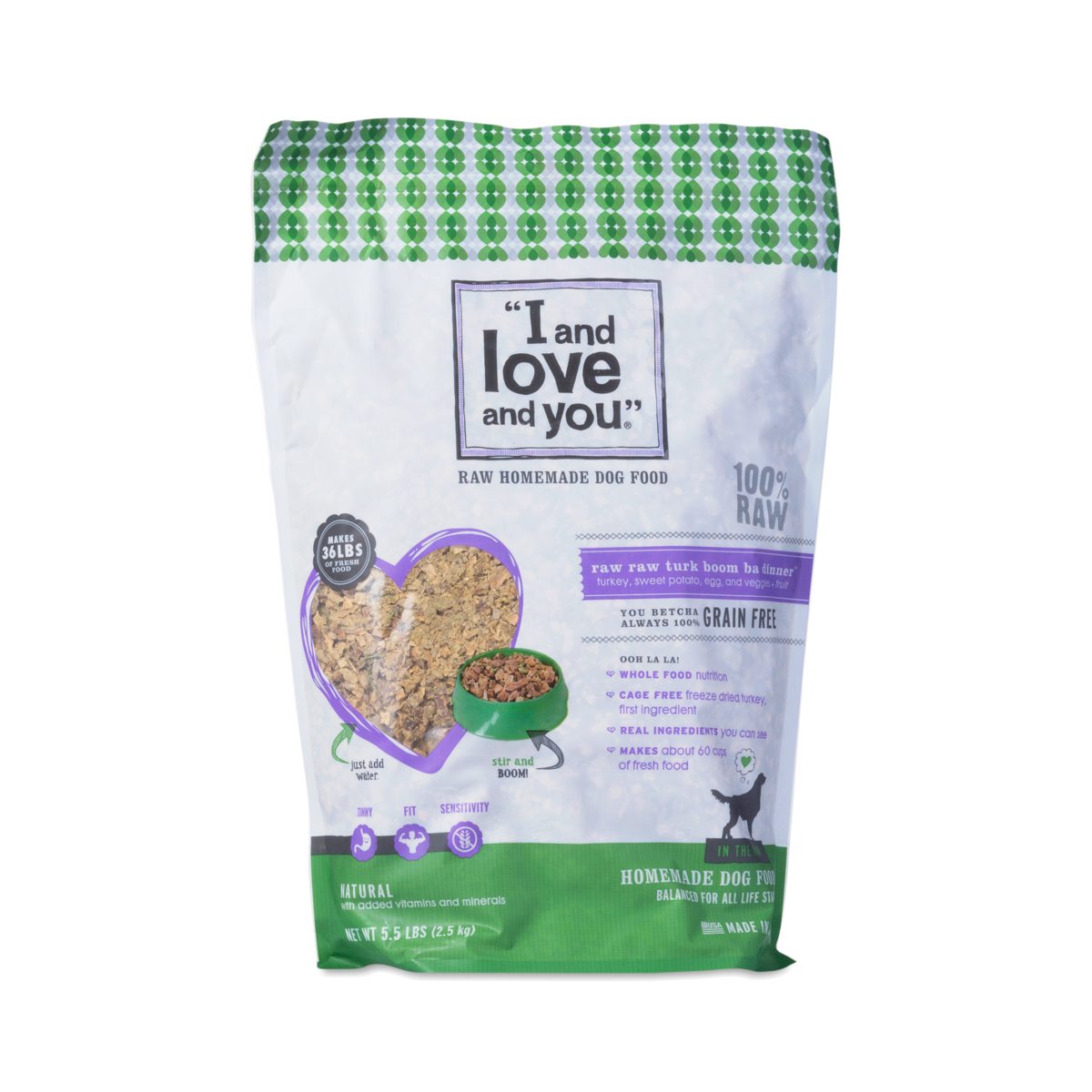 Raw Turkey Recipe Dehydrated Dog Food