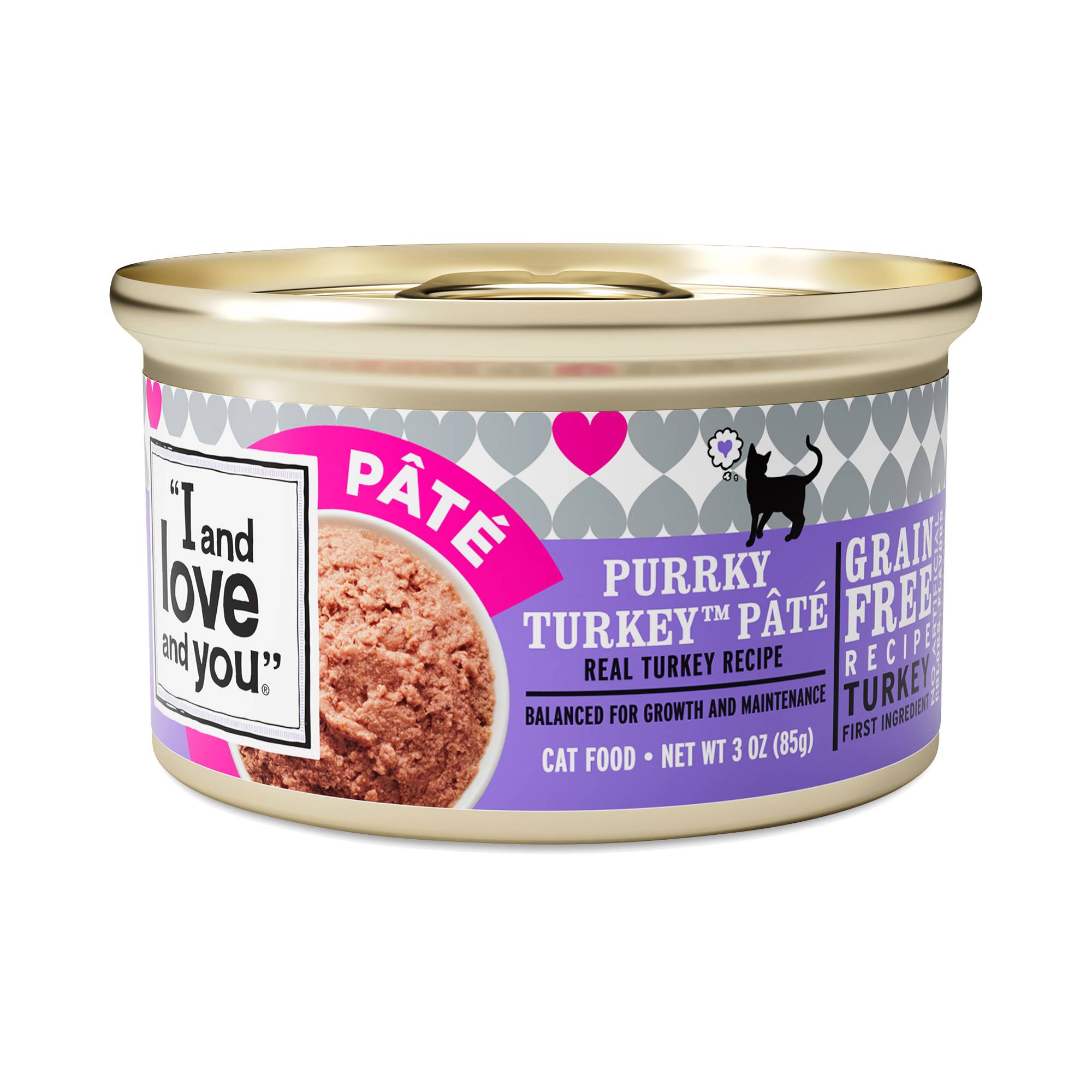 Canned Cat Food - Purrky Turkey Pâté