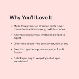 Good Golly Beef Gullet Stix Dog Chew Treats