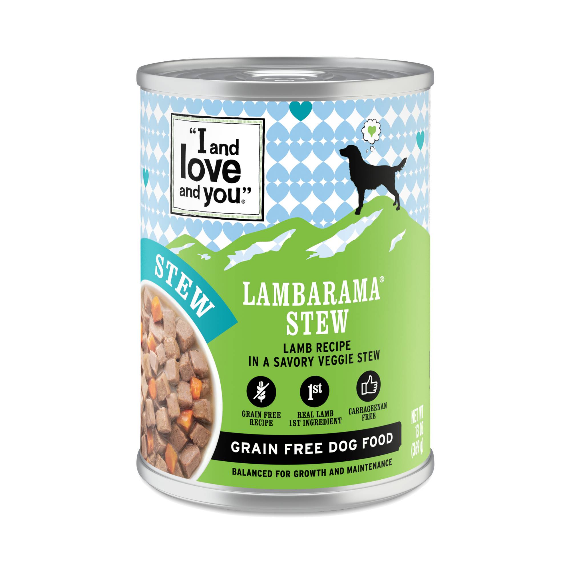 Canned Dog Food, Lambarama Stew