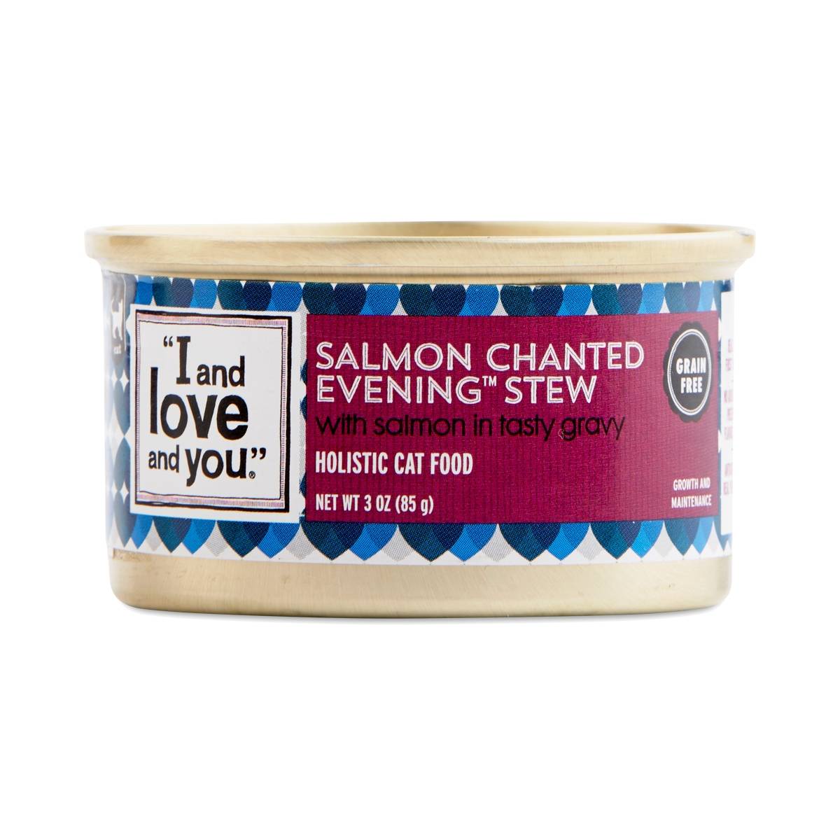 I and Love and You Canned Cat Food Salmon Chanted Evening Stew