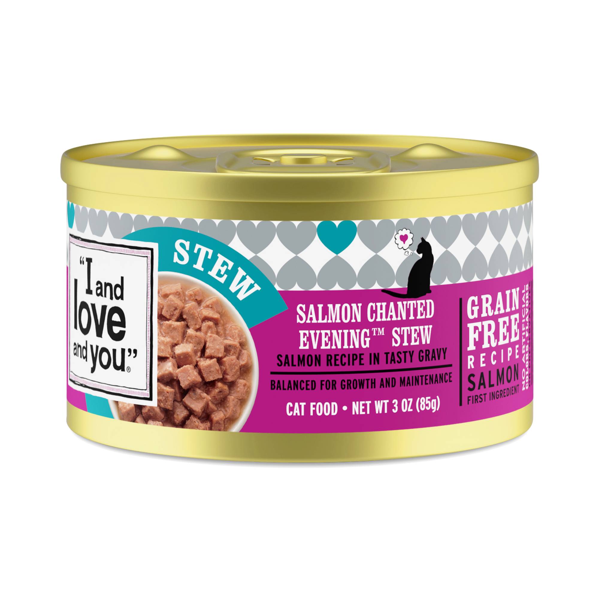 Canned Cat Food - Salmon Chanted Evening Stew