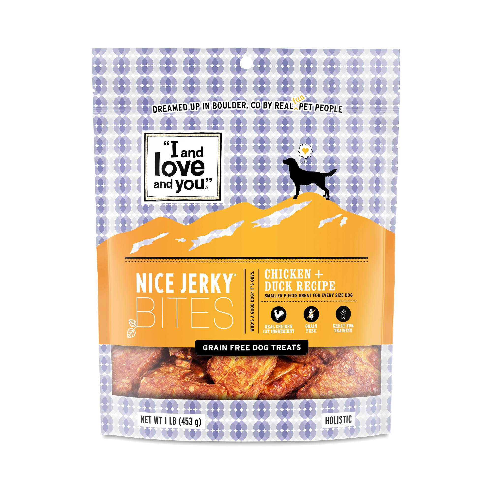 Jerky Dog Treats, Chicken & Duck