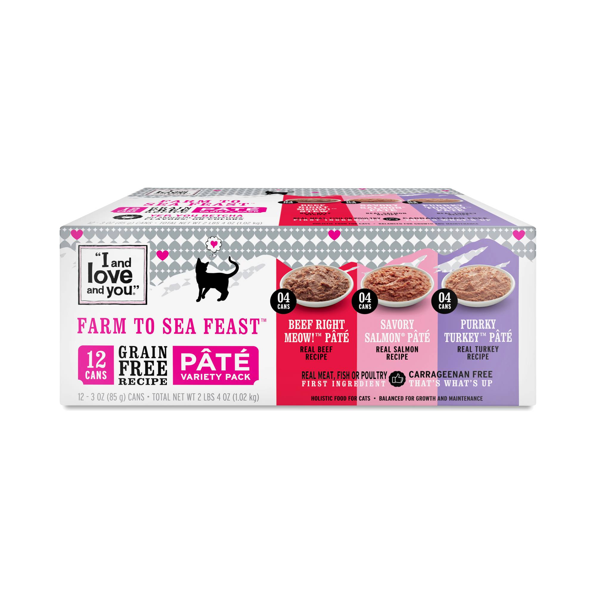 Farm to Sea Feast Wet Cat Food Variety Pack
