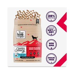 Baked & Saucy Dog Kibble, Beef & Sweet Potato