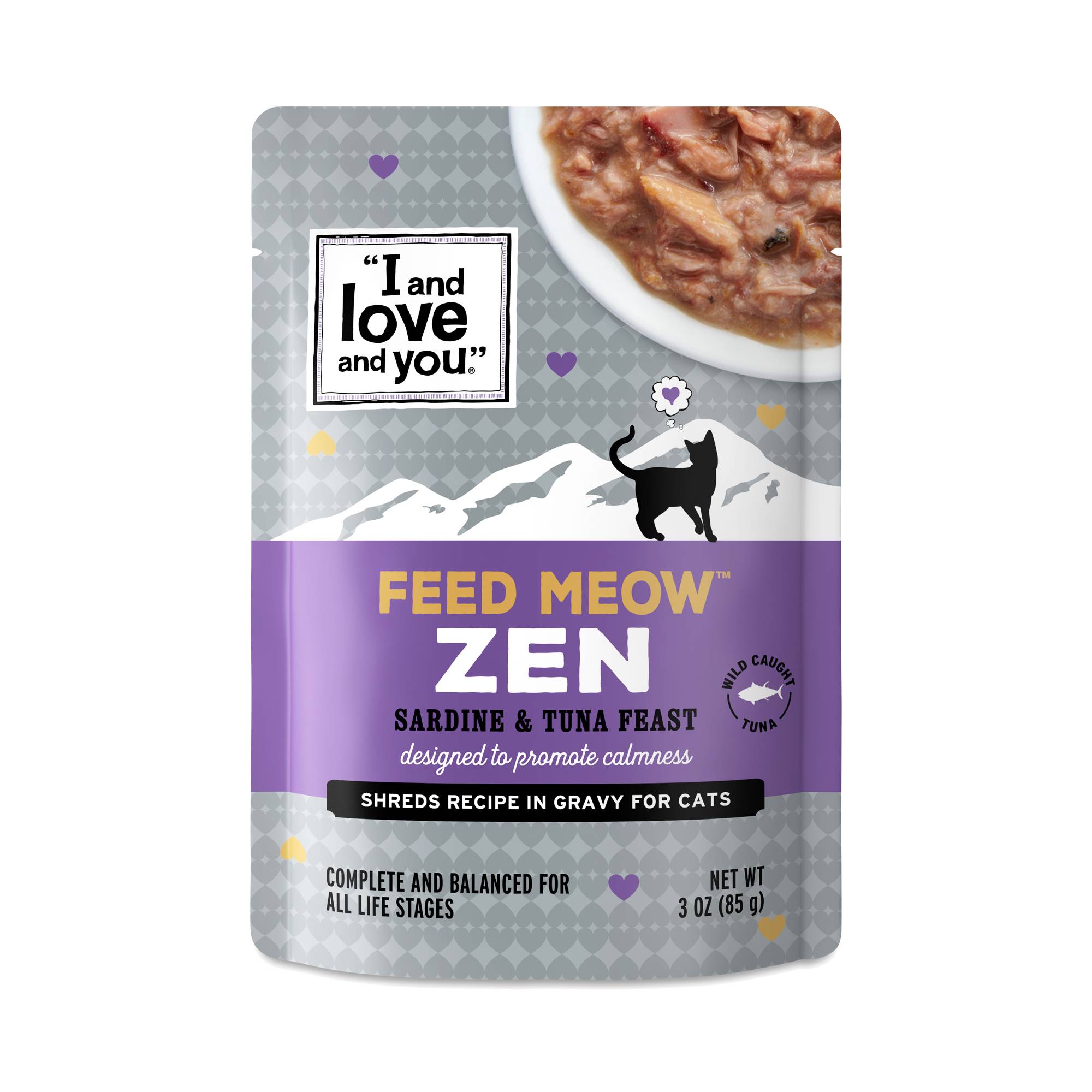Feed Meow Wet Cat Food, Sardine & Tuna Shreds