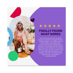 Baked & Saucy Dog Kibble, Lamb & Sweet Potato