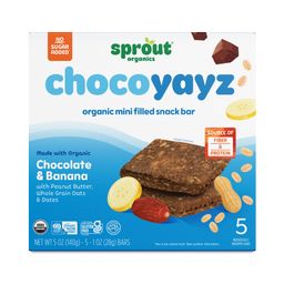 ChocoYayz Mini Filled Snack Bars, Chocolate & Banana