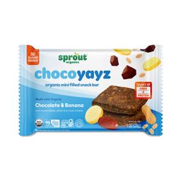ChocoYayz Mini Filled Snack Bars, Chocolate & Banana