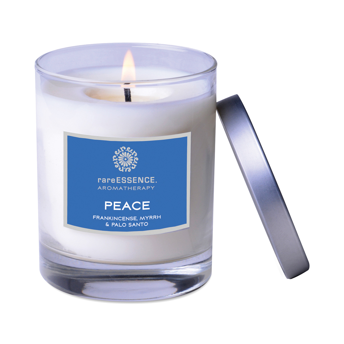 Rareessence Aromatherapy Spa Soy Candle, Peace 6 oz Candle