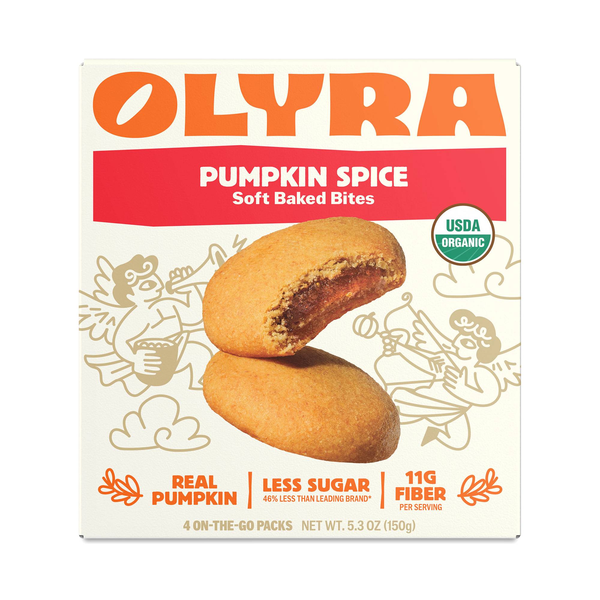 Organic Breakfast Biscuits, Pumpkin Spice