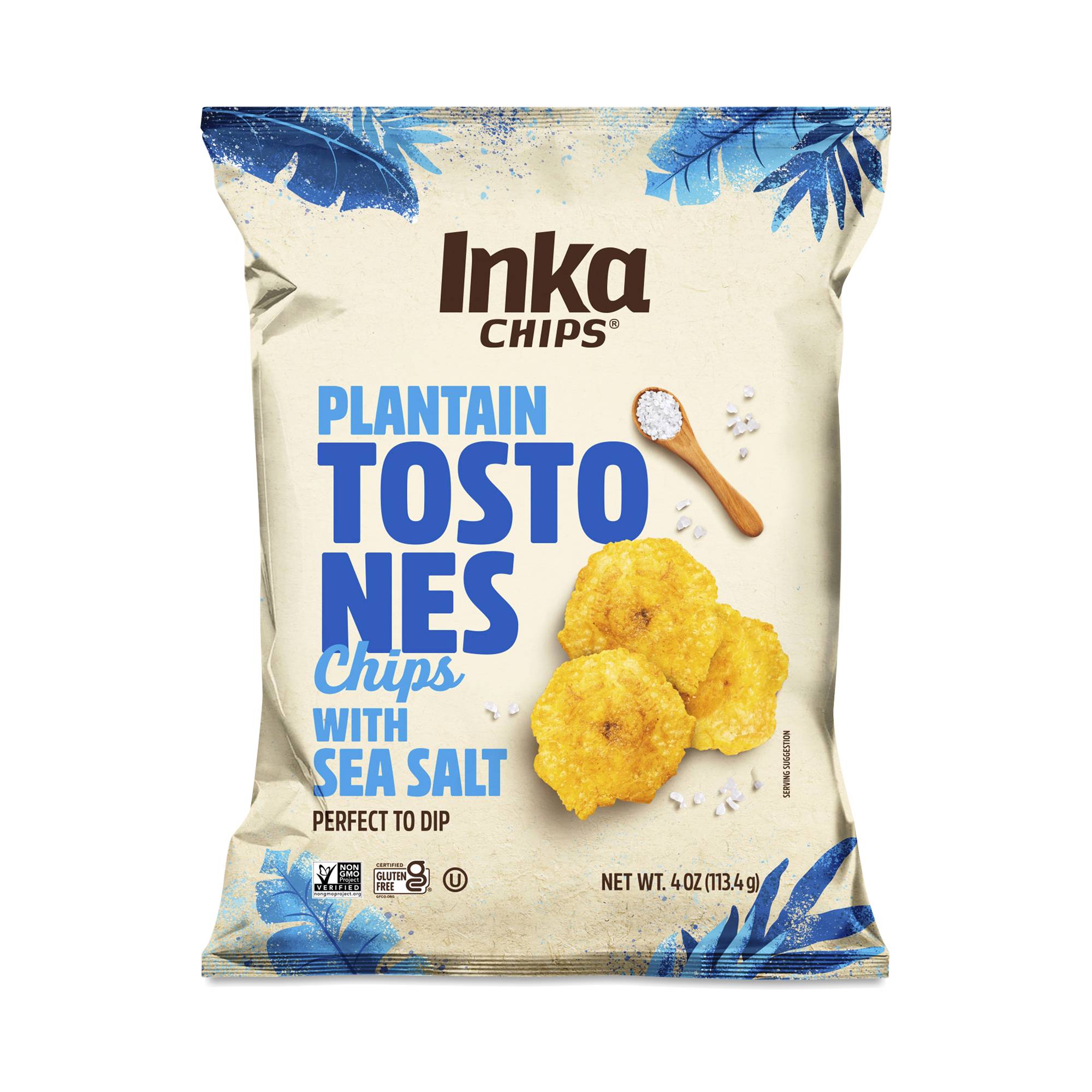 Plantain Tostones Chips, Sea Salt