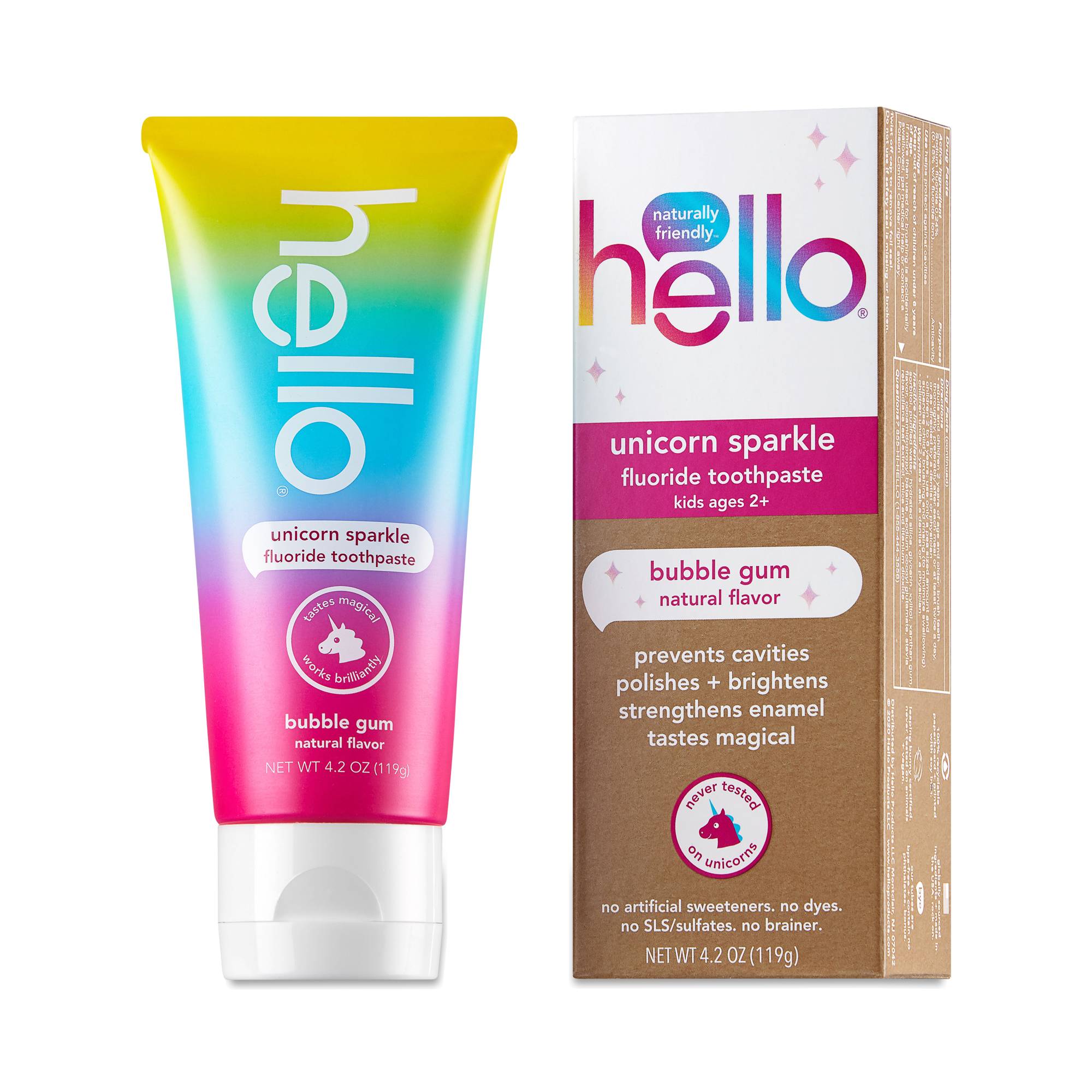 Unicorn Sparkle Fluoride Toothpaste