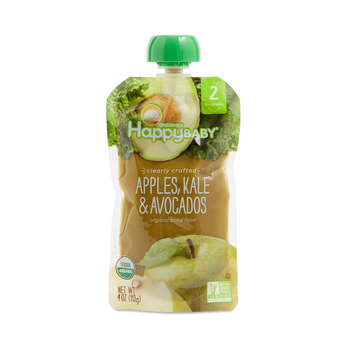 Happy Family Organic Baby Food, Apples, Kale & Avocados Thrive Market