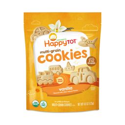 Happy Tot Organic Multi-Grain Cookies, Vanilla