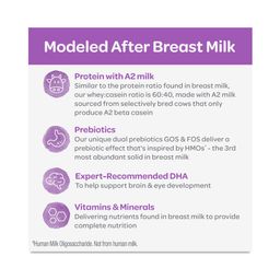 Happy Baby Stage 1 A2 Organic Infant Milk-Based Formula with Iron