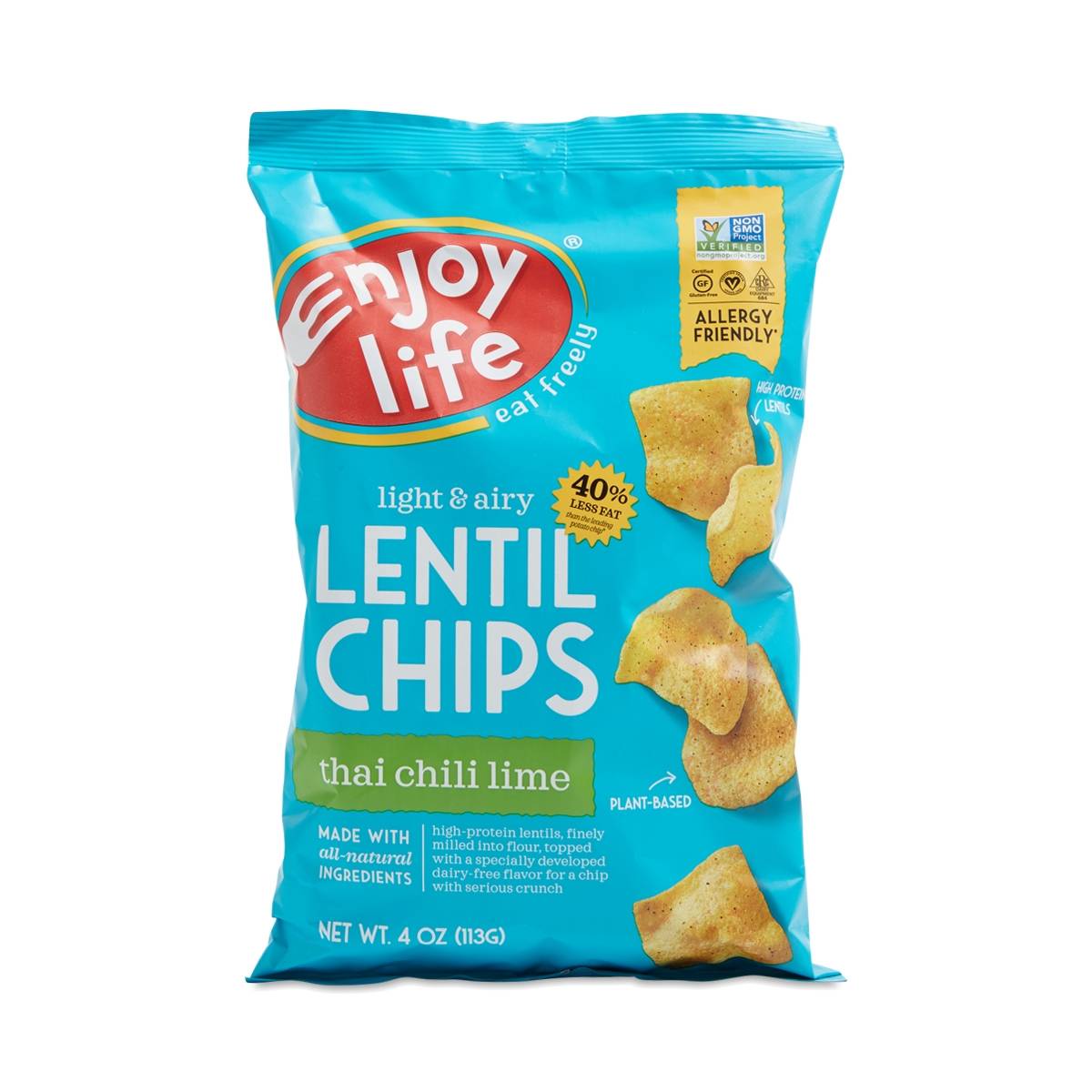 Plentils Thai Chili Lime Lentil Chips Thrive Market