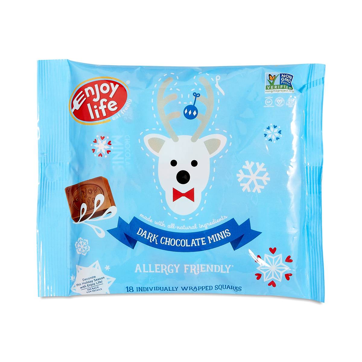 Enjoy Life Winter Chocolate Minis, Dark Chocolate Thrive Market