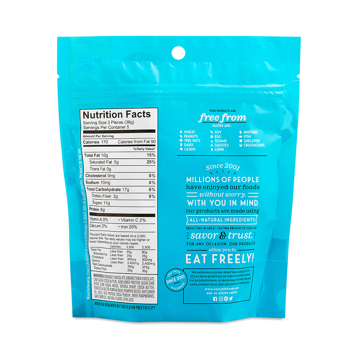 Enjoy Life Protein Bites, Dark Raspberry Thrive Market