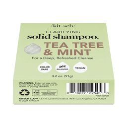 Clarifying Solid Shampoo, Tea Tree & Mint