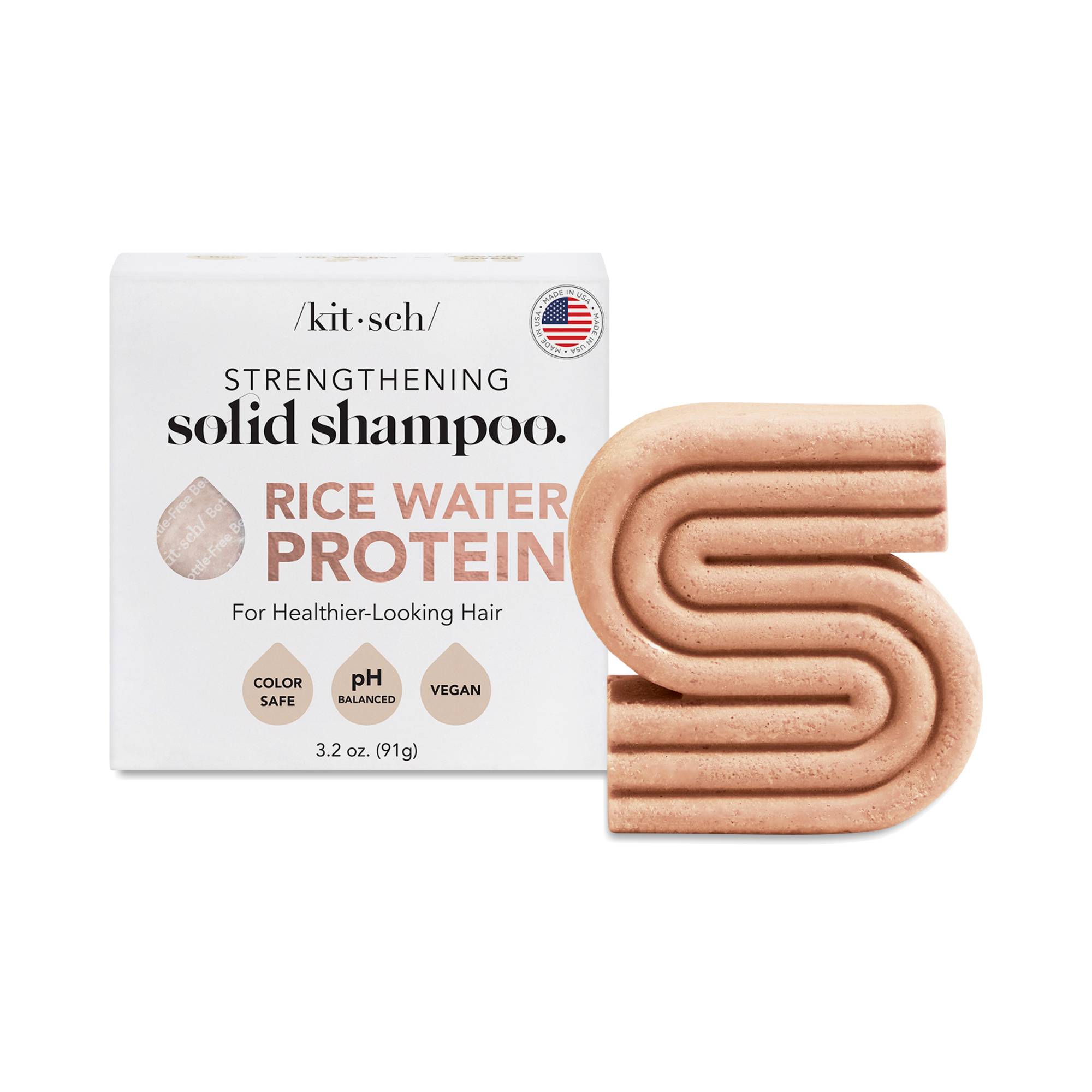 Rice Water Protein Shampoo Bar