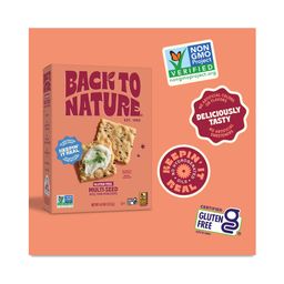 Gluten Free Rice Thin Crackers, Multi-Seed