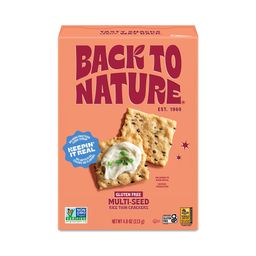Gluten Free Rice Thin Crackers, Multi-Seed