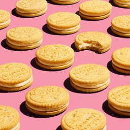 Sandwich Cookies, Golden Creme