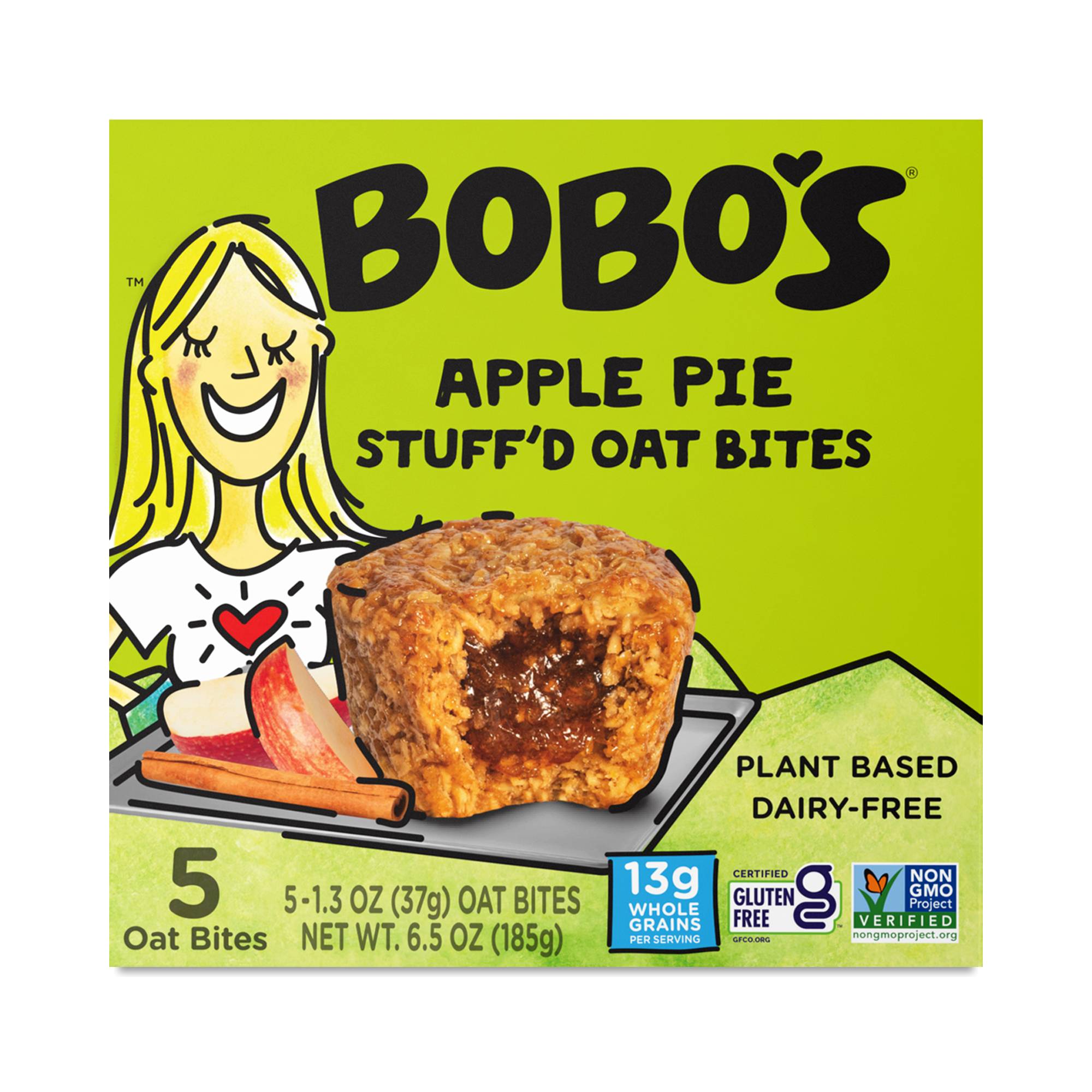 Stuffed Oat Bites, Apple Pie