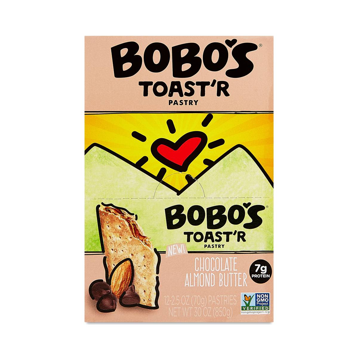 Bobo's Oat Bars Toast'R Pastry Chocolate Almond Butter Thrive Market