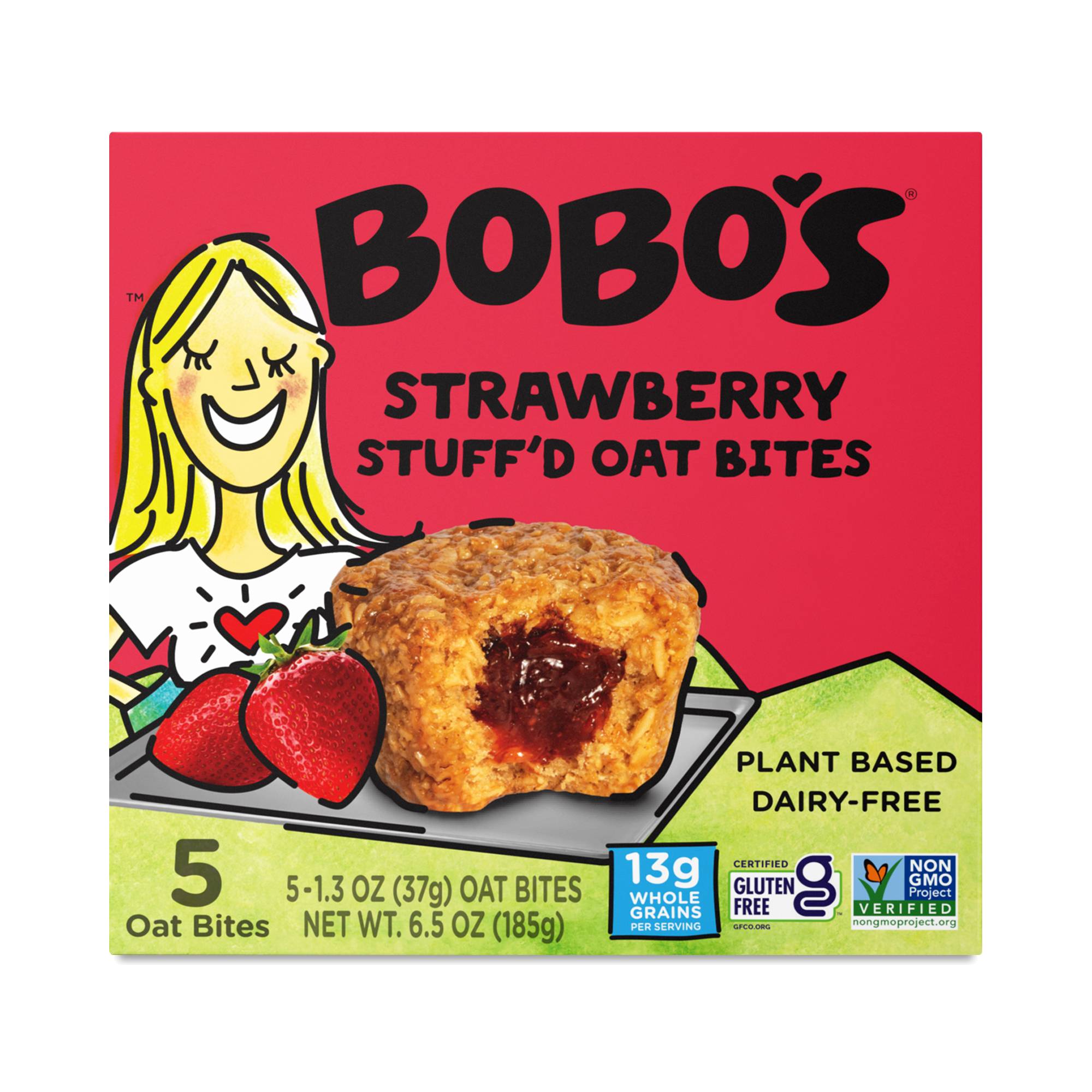 Stuff'd Oat Bites, Strawberry