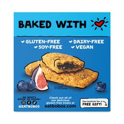 Oat Bars, Blueberry Fig