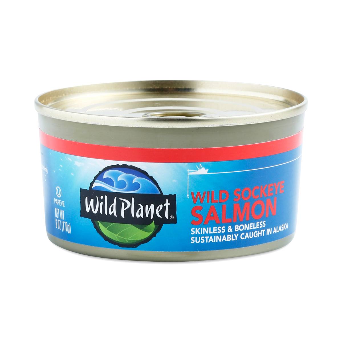Wild Pacific Sockeye Salmon by Wild Planet - Thrive Market