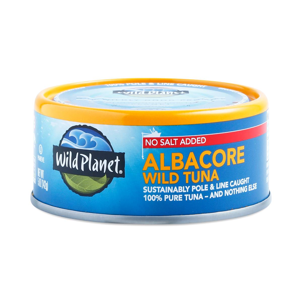 Non-GMO Wild Albacore Tuna - No Salt Added