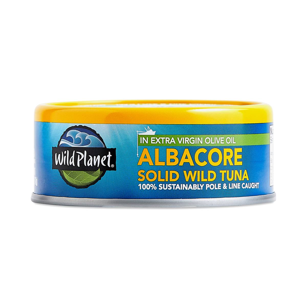 Non-GMO Wild Albacore Tuna In Extra Virgin Olive Oil
