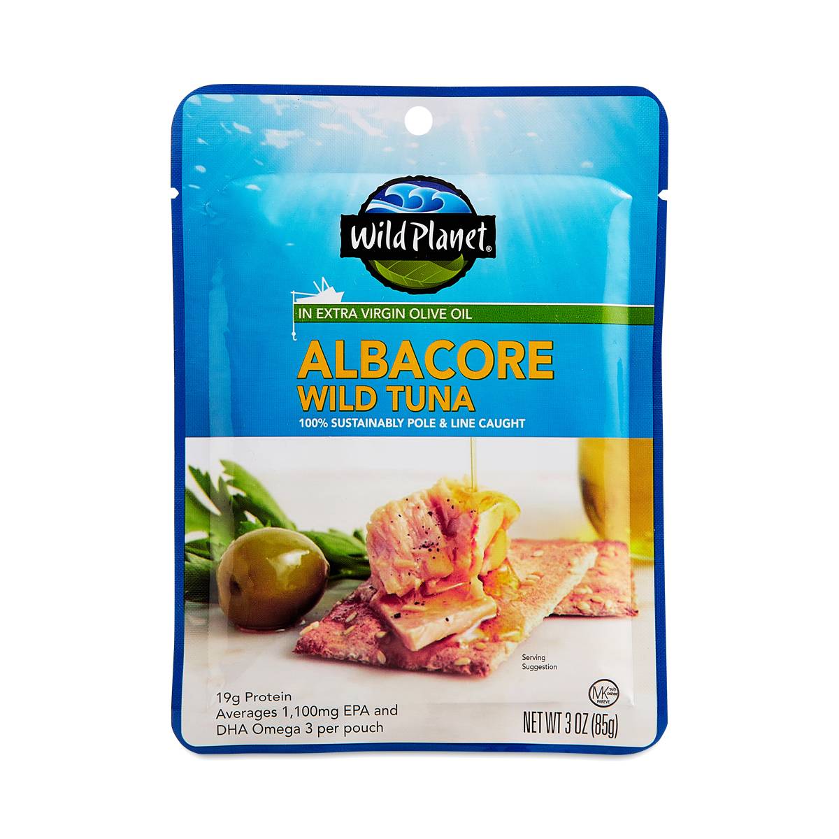 Wild Wild Albacore Tuna in EVOO Pouch Thrive Market