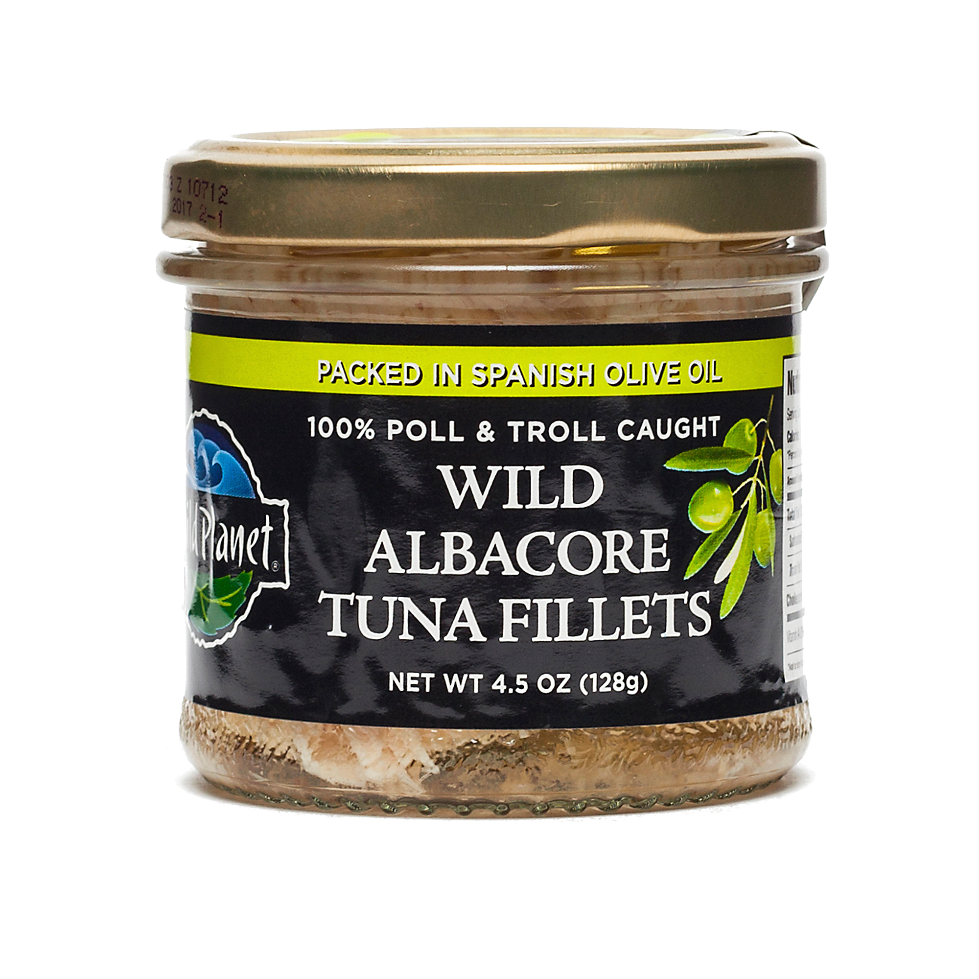 Non-GMO Wild Albacore Tuna Fillets In Olive Oil