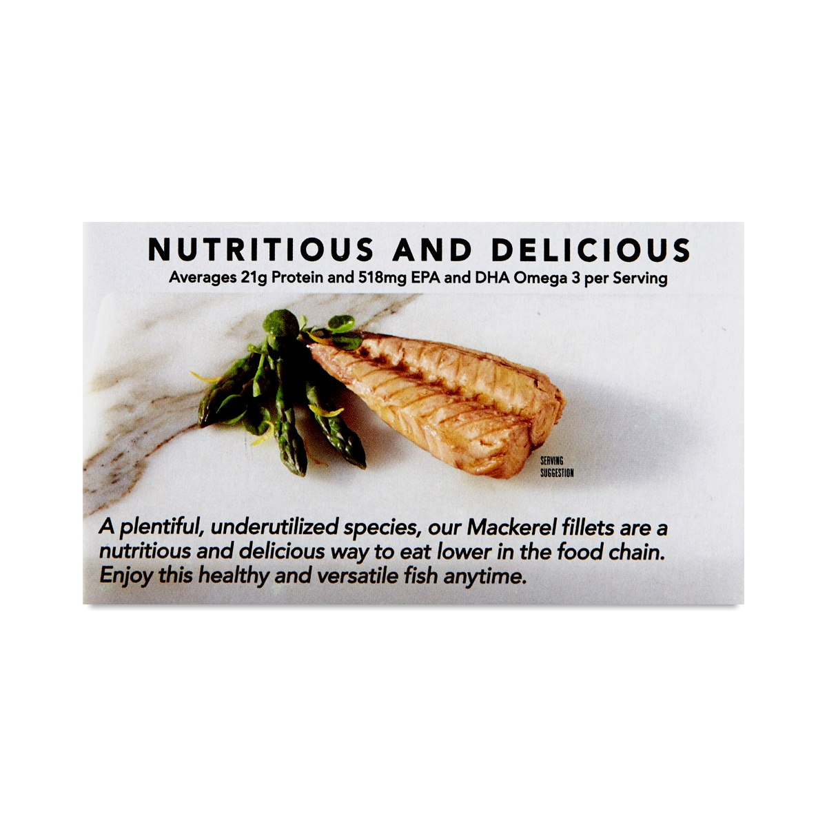 Wild Mackerel in Extra Virgin Olive Oil Thrive Market