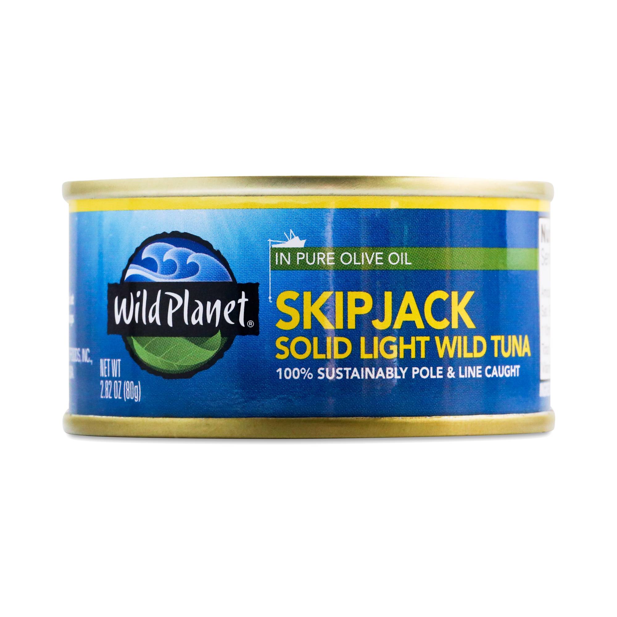 Wild Skipjack Tuna in Pure Olive Oil