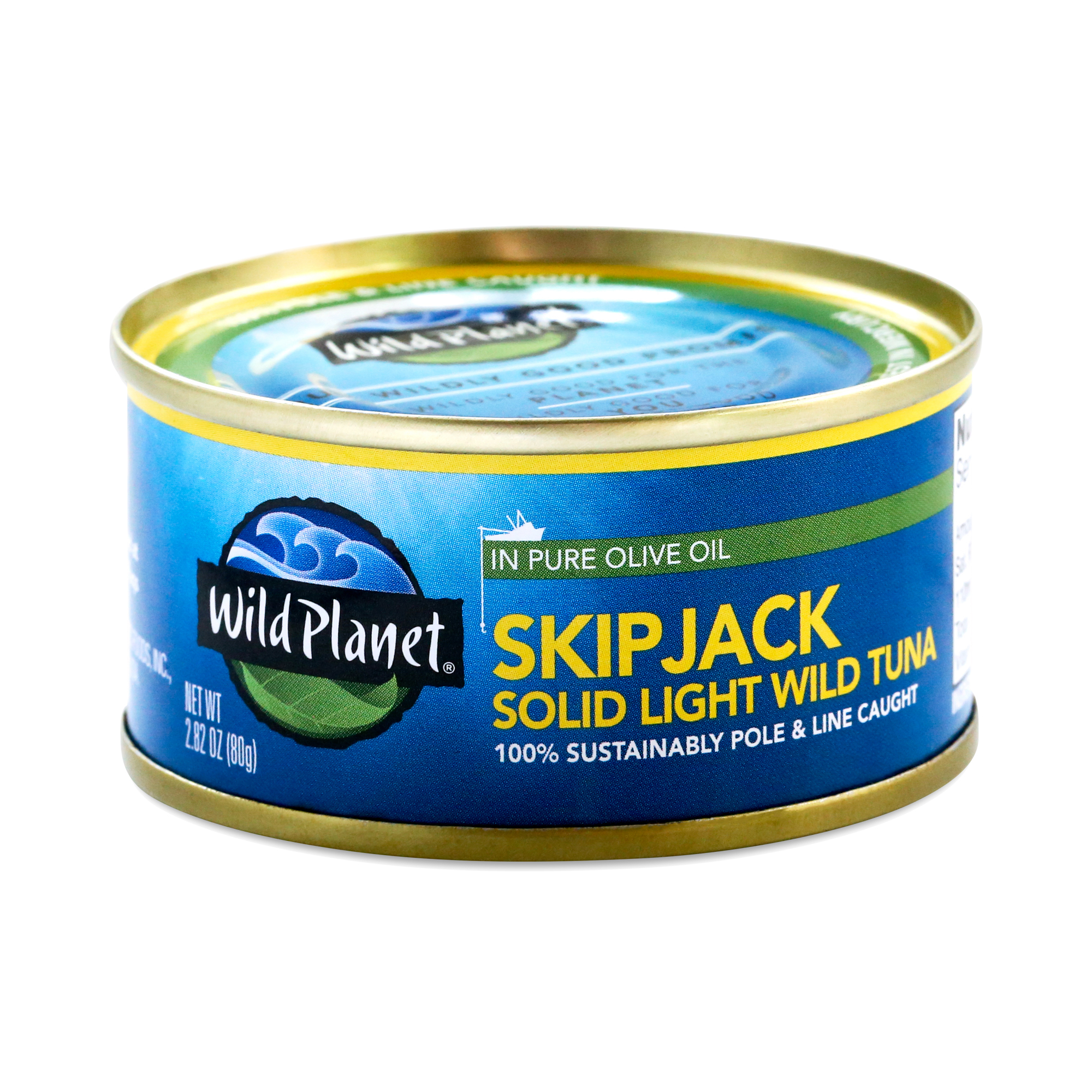Wild Planet Wild Skipjack Tuna in Pure Olive Oil | Thrive Market