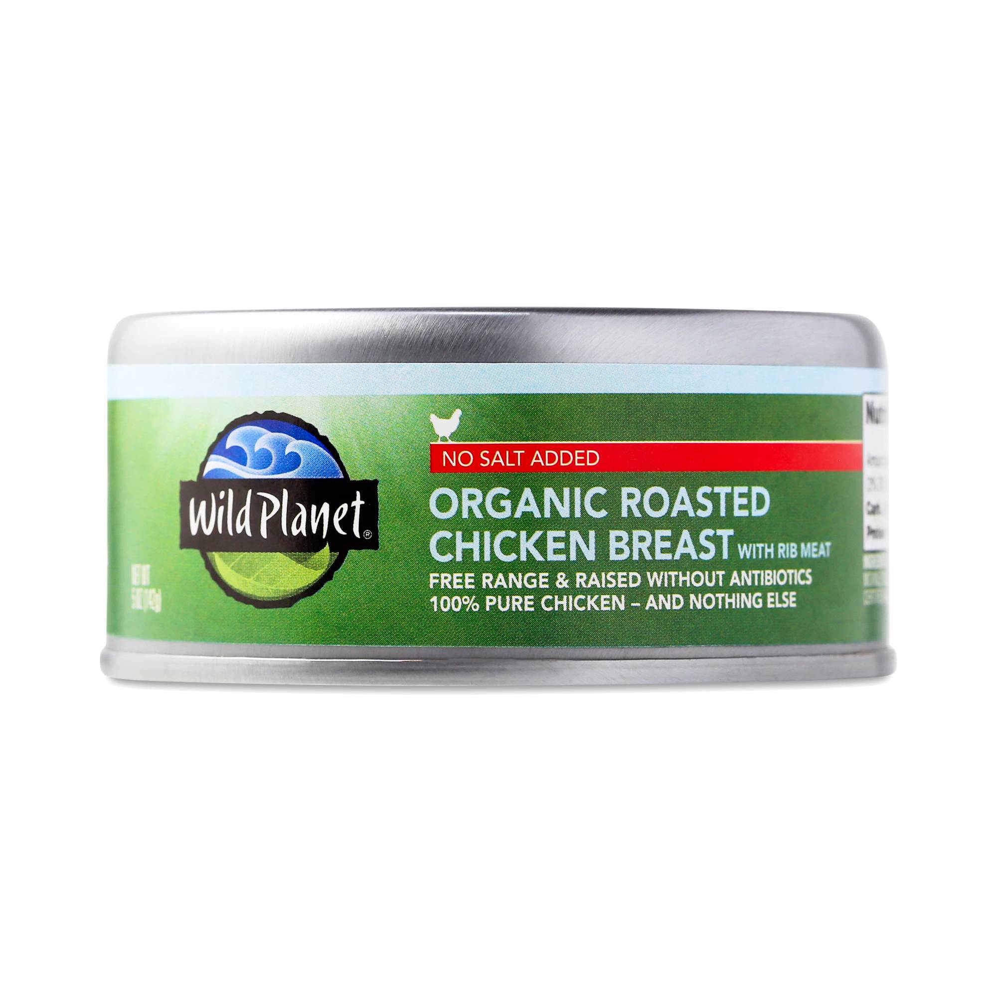 Organic Roasted Chicken Breast, No Salt Added