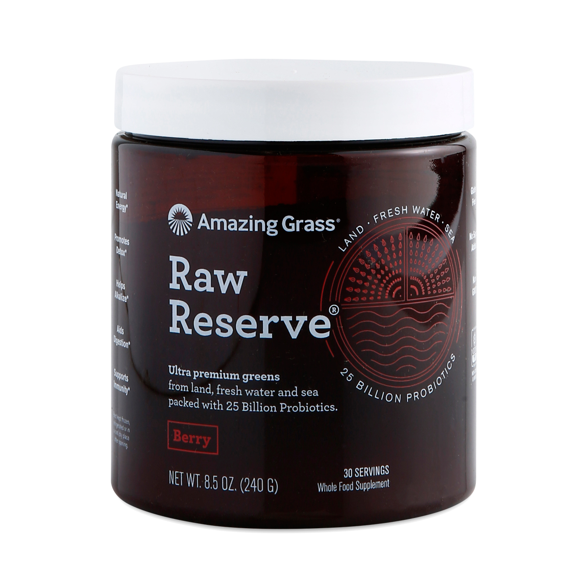 Berry Raw Reserve Green Superfood Powder