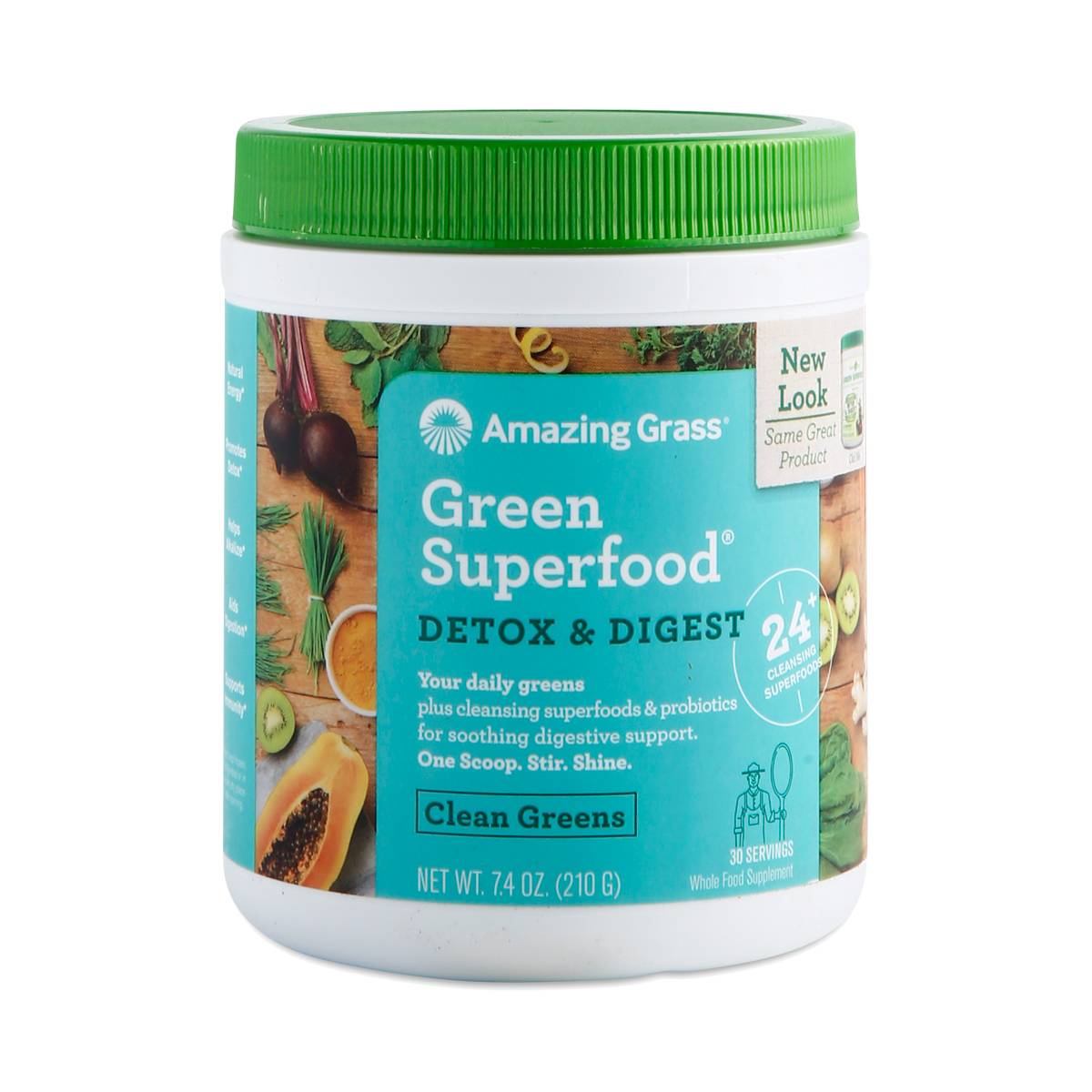 Detox & Digest Green Superfood Powder Thrive Market