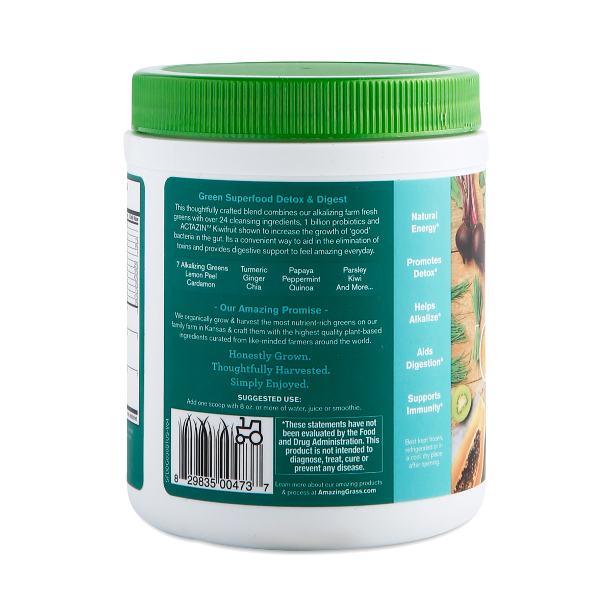 Detox & Digest Green Superfood Powder Thrive Market