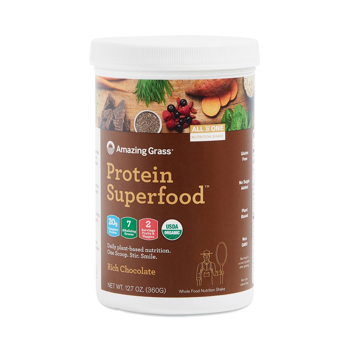 Amazing Grass Protein Superfood, Chocolate Thrive Market