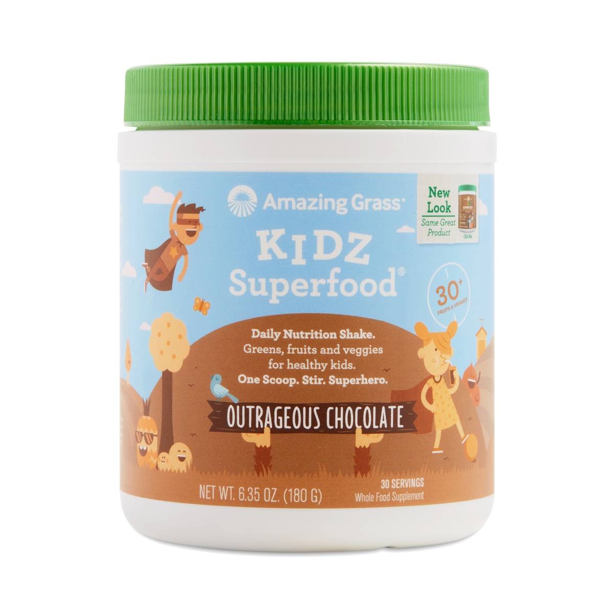 Chocolate Kidz Superfood Powder by Amazing Grass Thrive Market