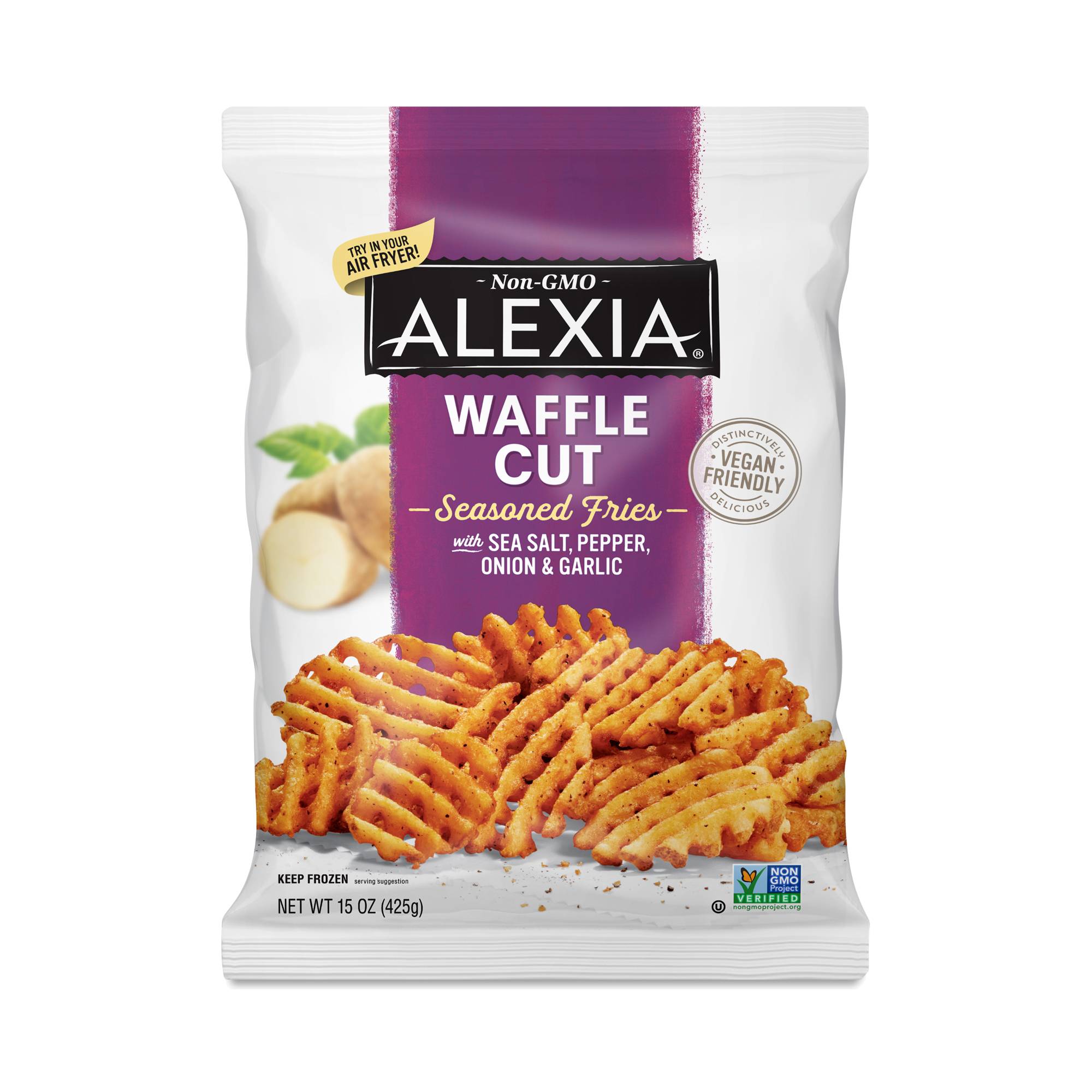 Waffle Fries with Seasoned Salt