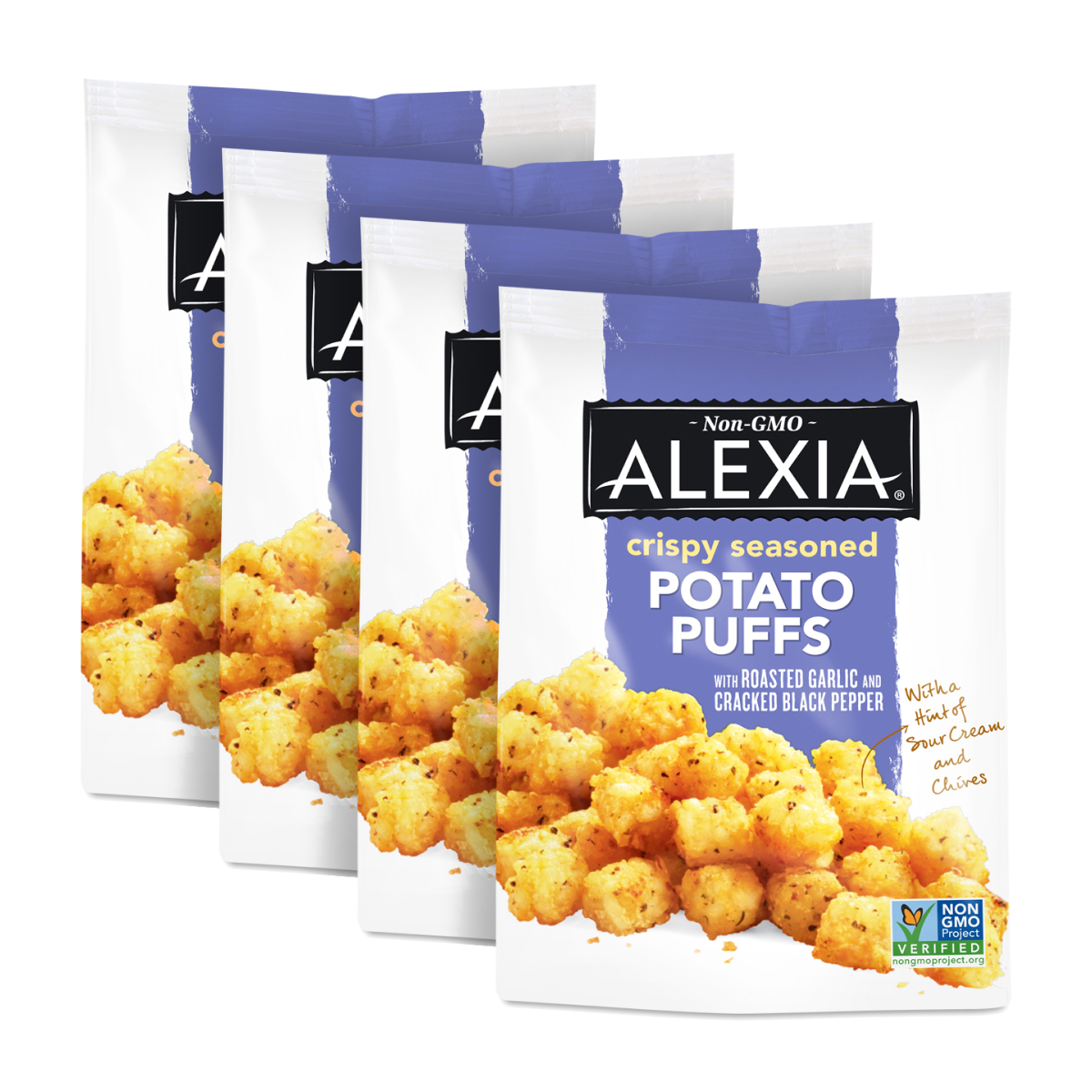 Alexia Potato Puffs with Salt & Pepper, 4 Pack Thrive Market