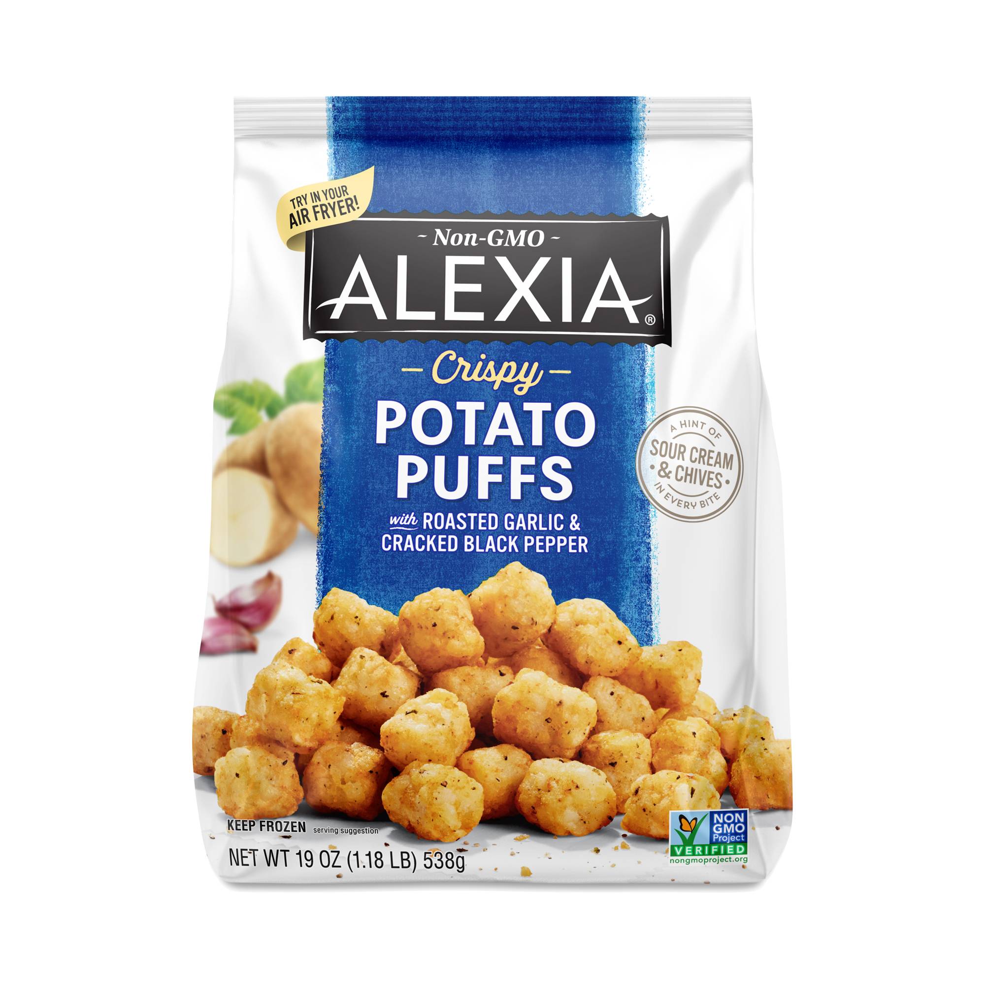 Potato Puffs with Salt & Pepper