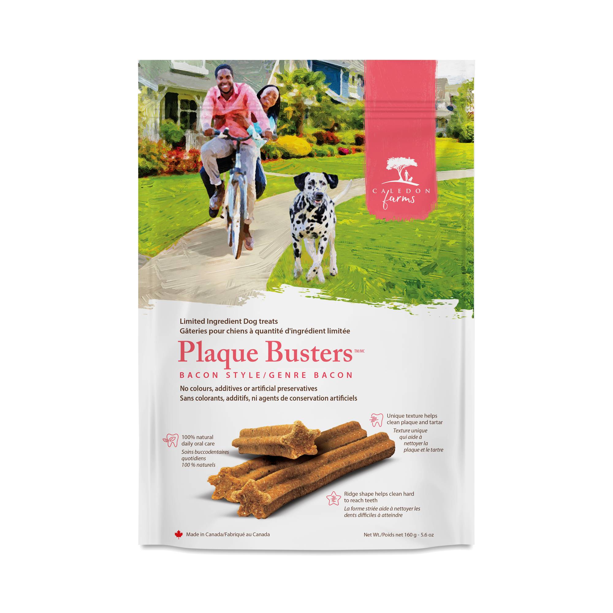 Plaque Buster with Bacon Dog Treats
